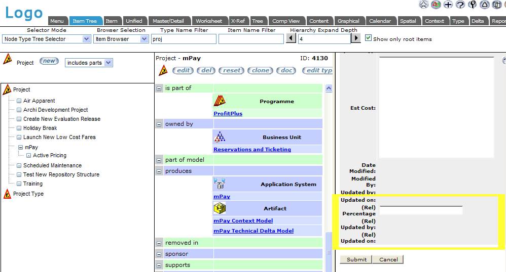 Browser-ItemTreeCreateLinkedwithInfoNode02