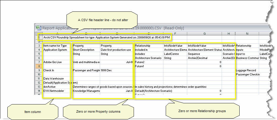 CSVReportWithCallouts