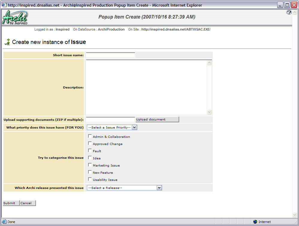 PortalExample-ReportIssue
