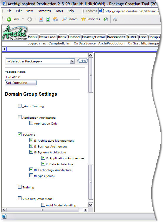 Tool-PackageSetDomain