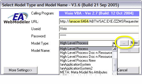 Visio-SelectModelType